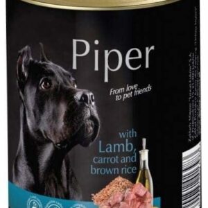 CONSERVA PIPER DOG CU MIEL SI OREZ 400 G