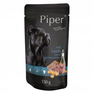 PLIC PIPER DOG CU MIEL SI OREZ BRUN 150 G