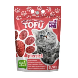 ASTERNUT IGIENIC TOFU CU PIERSICA MON PETIT AMI 5 L