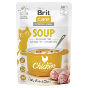 BRIT CARE SUPĂ PENTRU PISICI CU PUI 75 G
