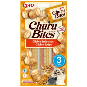 CHURU BITES CHICKEN 3×10 G