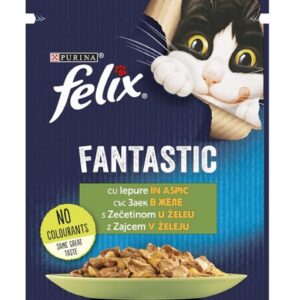 PLIC FELIX FANTASTIC CU IEPURE 85 G