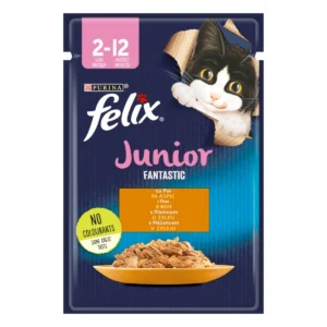 PLIC FELIX FANTASTIC JUNIOR CU PUI 85 G
