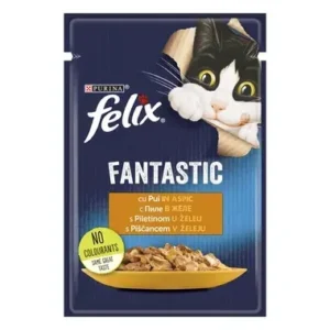 PLIC FELIX FANTASTIC CU PUI 85 G