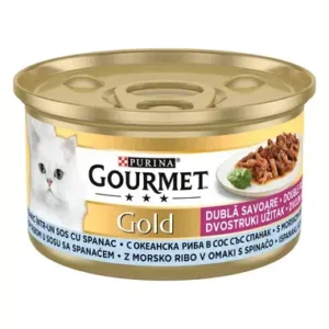 GOURMET GOLD PEȘTE OCEANIC&SPANAC 85 G