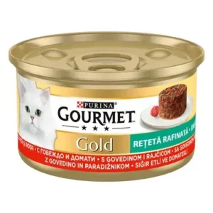GOURMET GOLD VITĂ&ROȘII 85 G