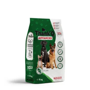 HRANĂ CÂINI ADULȚI THANKQ ADVANCED CU VITĂ 4 KG