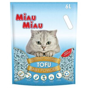 ASTERNUT IGIENIC TOFU MIAU MIAU BABY POWDER 6 L