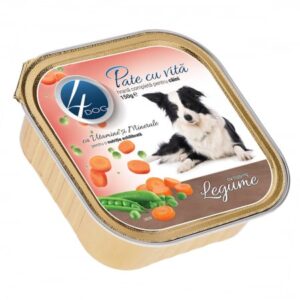 PATE CAINI FOR DOG CU VITA SI LEGUME 150 G