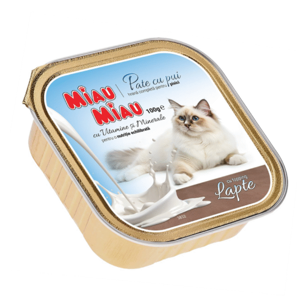MIAU MIAU PATE PISICI CU PUI 100 G