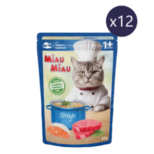 SUPA PISICI MIAU MIAU CU PESTE 12*85 G