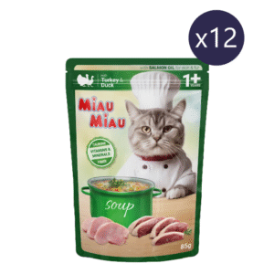 SUPA PISICI MIAU MIAU CURCAN&RATA 12*85 G