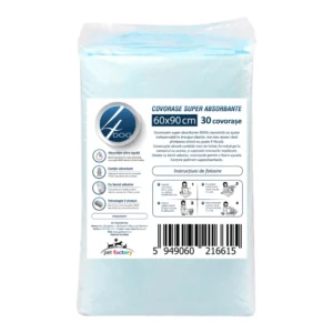 Covorase absorbante 4 DOG 60*90 cm 30 buc