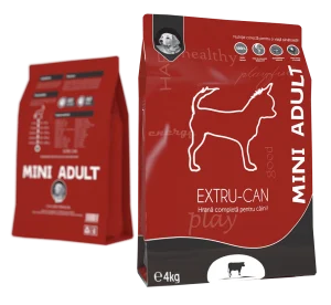 Extrucan adult mini vita si orez 4 kg